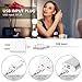 Nicewell Vanity Mirror Lights Dimmable 10 LED Bulbs Makeup Kit USB Power Supply Plug DIY Hollywood Style Adjustable Touch Sensor for Dressing Table Bathroom Wall Mirror Lighting (Mirror not Included)