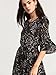 ANNA&CHRIS Women Boho Floral Ruffle Sleeve Casual Swing Vintage Loose Midi Dress