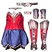 Rubies womens Secret Wishes Wonder Woman With Boot Tops Adult Sized Costume, As Shown, Large US