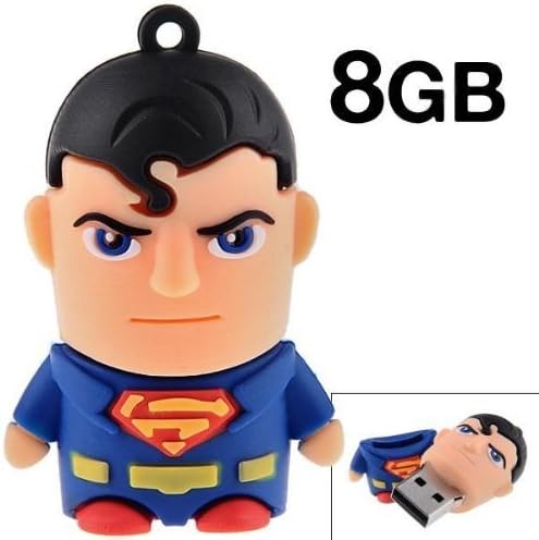 8GB Superman Style USB 2.0 Flash Drive U Disk