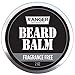 Fragrance Free Beard Balm, 100% Pure Natural Organic Leave in Conditioner with Natural Oils for Groomed Beards and Mustaches 2 oz by Ranger Grooming Co by Leven Rose (Frangrance Free Balm)