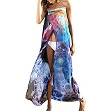 Akery Women's Chiffon Robe Beach Dress Swimsuit Cover Up Beachwear