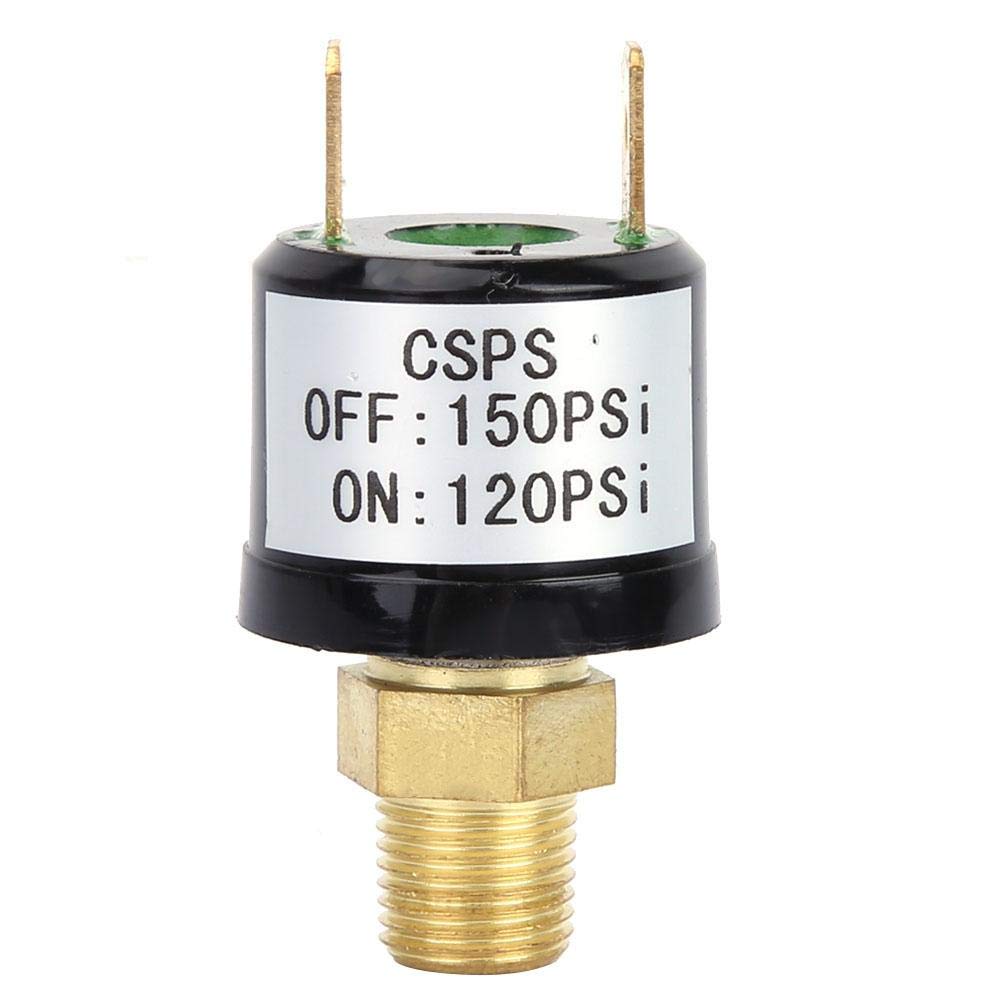 Yanmis 120-150 PSI Heavy Duty Auto Pressure Control Switch for Suspension, Tractors, Air Pump, Compressor