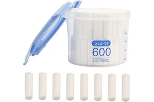 FOMIYES 1 Box Rolled Cotton Nose Plugs for Nose Dentists Cottons Pads Nose Bleed Plug Set Tool Lips