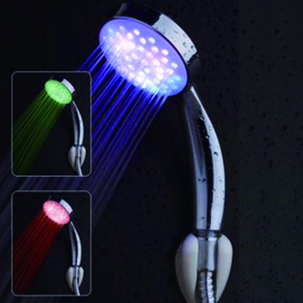 Beyomay LED Color Shower Head Lonic Filter Handheld Color Changing