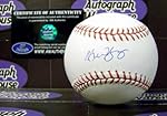 Michael Young autographed Baseball (MLB HOLOGRAM)