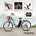 NAKTO 26″ Electric Bikes for Adults 250W Electric Bicycle City Ebike for Men Women 6 Speed Electric Bike with 36V 10AH Removable Lithium Battery-1-Year Warrantythumb 1