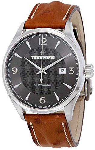 Men's Hamilton Jazzmaster Viewmatic Leather Automatic Watch H32755851