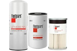 Genuine Fleetguard - Cummins Filtration LF14000NN - FF5825NN - FS19763 Fleetguard Filters Kit For Cummins