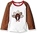 Mud Pie Baby Boys' ' Raglan T-Shirt, Turkey, 12-18 Months