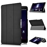 Asus ZenPad 3s 10 case, KuGi ® Asus ZenPad 3s 10 case - High quality ultra-thin Smart Cover Case for Asus ZenPad 3s 10 9.7 inch Tablet(Black)