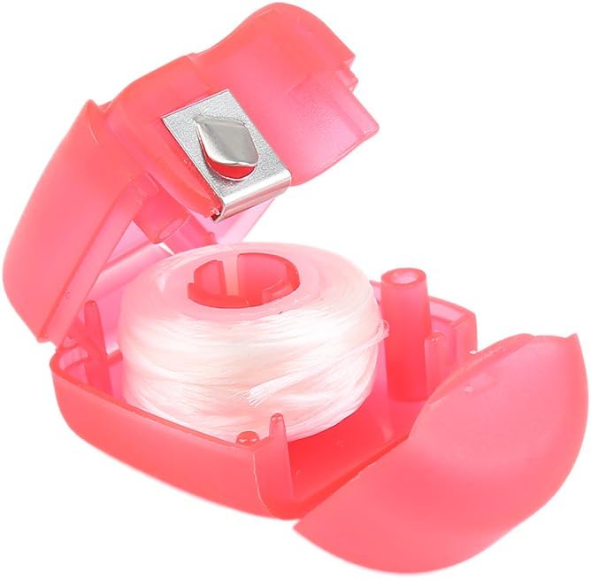 FANMU 15m Portable Plastic Floss, for Oral Care, Dental Hygiene(with case)
