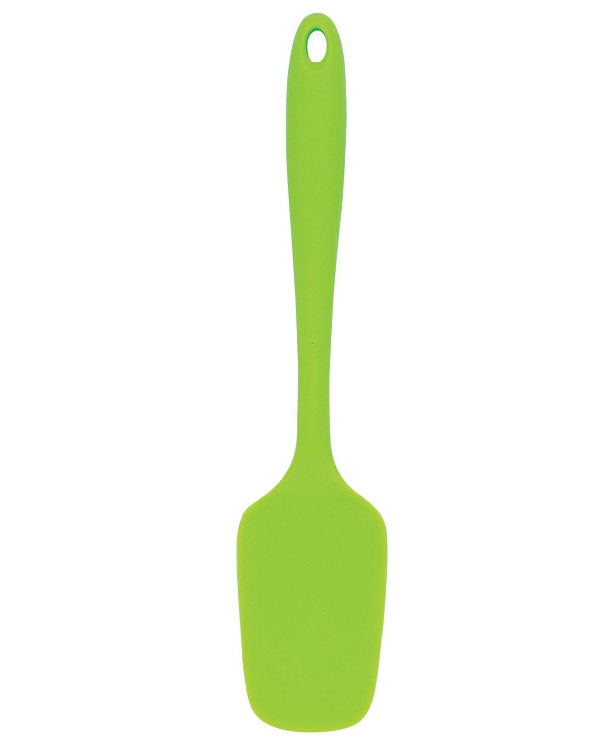 HICSilicone Spoon-Shaped Spatula, Kiwi, 11-Inch