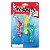 Toysmith - 3 Diving U S Navy Frogmen Toys- Baking Powder Power