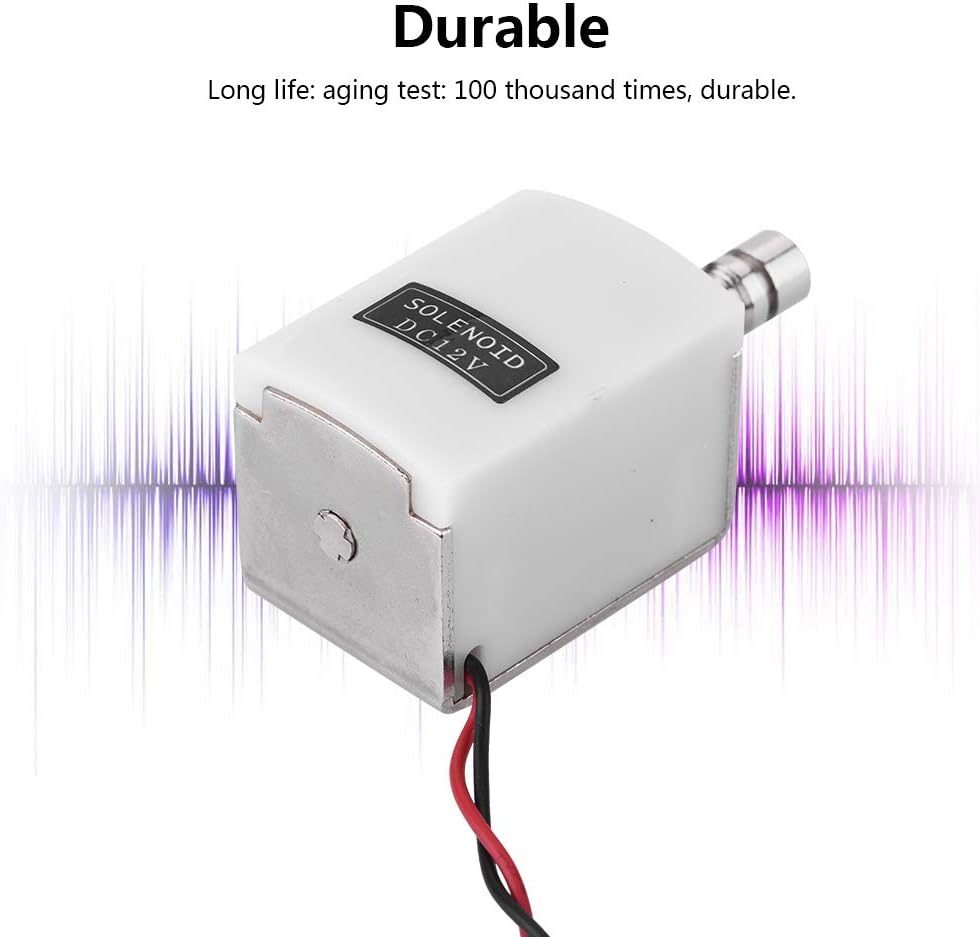 DC12V/24V Small Electronic Lock Cabinet Drawer Electric Bolt Lock Electromagnetic Locks Ultra-Thin Design Safe Stable - Image 5