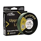 SKYSPER Upgraded Braided Fishing Line 20LB 30LB 60LB 80LB 100LB 546 Yard 1093 Yard PE 4 Strands Super Strong Fishing Line