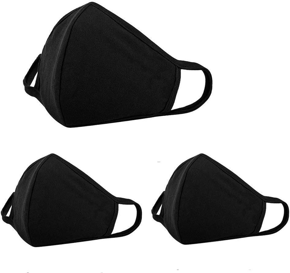 3 PCS Anti dust and Saw Dust Face Protections - Reusable Cotton Comfy Breathable Safety Air Fog Filtration - Outdoor Half Face Protections - Protection Pollution Face Face Protections for Women Man