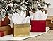 Hallmark 5XGB2817 Stiff Handle Gift Bag Bundle, Small, Red/Gold