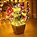 LuckLED Fairy Decorative Christmas Solar String Lights, 49ft 150 LED Copper Wire Starry String Lights Ambiance Lighting for Indoor and Outdoor, Home, Garden, Patio, Party Decorations (Warm White)