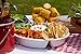 Chinet White Plastic Chip and Dip Party Trays - 2 ct