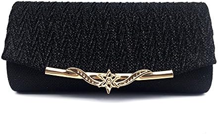 XUNFEI Women Evening Bag Party Banquet Glitter Bag For Girls Wedding Clutches Handbag Chain Shoulder Bag