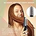 Hair Dryer Brush, 1000W/1300W Hot Air Brush Curler and Straightener 3-in-1 One Step Hair Dryer & Volumizer Styling Hair Dryerthumb 4