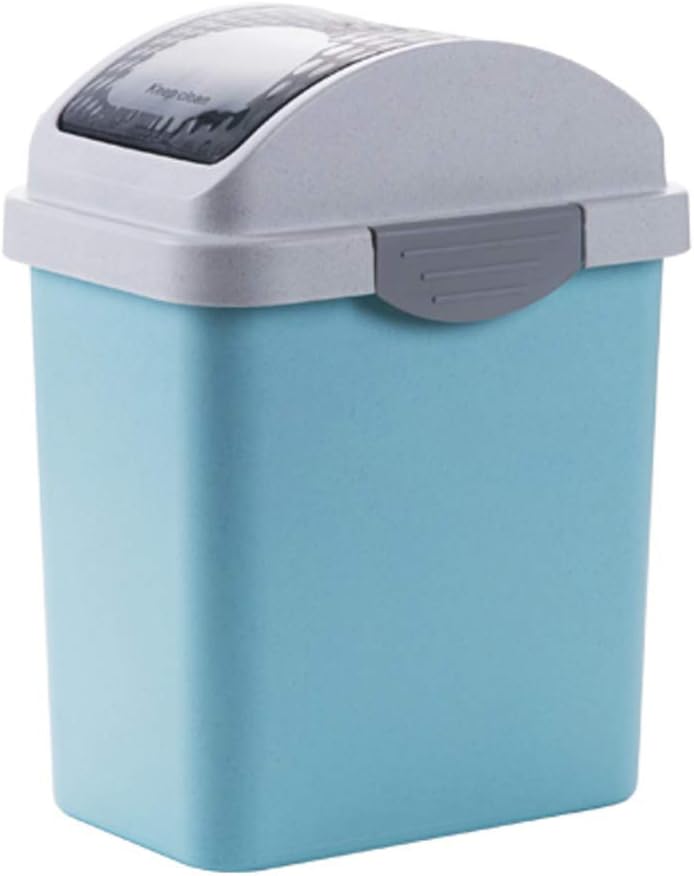 Rectangle Swingtop Lid Trash Can,highcapacity Wastebasket Slim