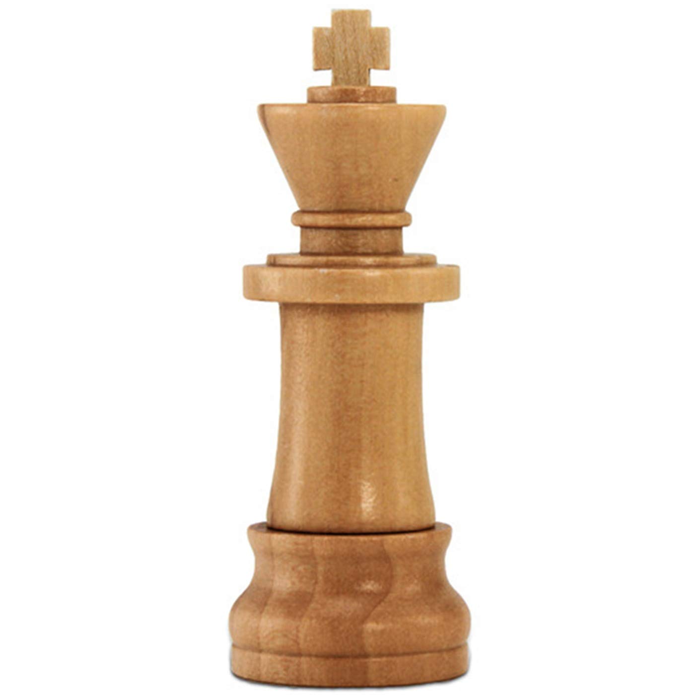 Chess Piece King 16GB USB Flash Pen Drive Memory Thumb Stick Data Storage Brown Wood