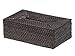 KOUBOO 1030020 Laguan Tissue Box Cover, Espresso/Dark-Brown