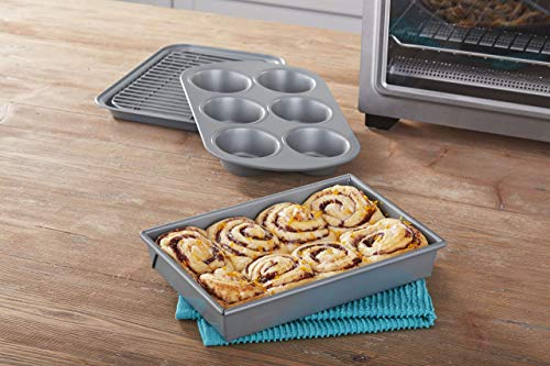 1 Chicago+Metallic+Non+Stick+Toaster+Bakeware