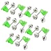 Honbay-20-Pcs-Fishing-Rod-Alarm-Dual-Alert-Bells-Green-Silver-Tone
