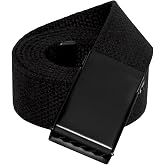 Rothco Web Belts With Flip Buckle - Black 54 Inches