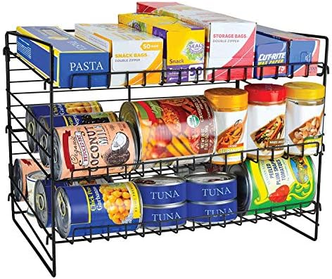 Frigidaire Kitchen Pantry Organizer Space Saver With 3 Tier