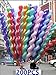 King's Store 200 PCS 40 inches giant latex spiral balloons/weddings/birthday parties decorated children's gifts