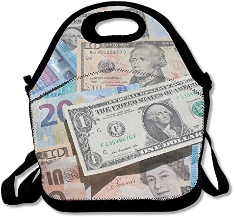 I Love Money Money Love Me.PNG Lunch Box Food Bag Fashion Lunch Bag For Adults Or Kids