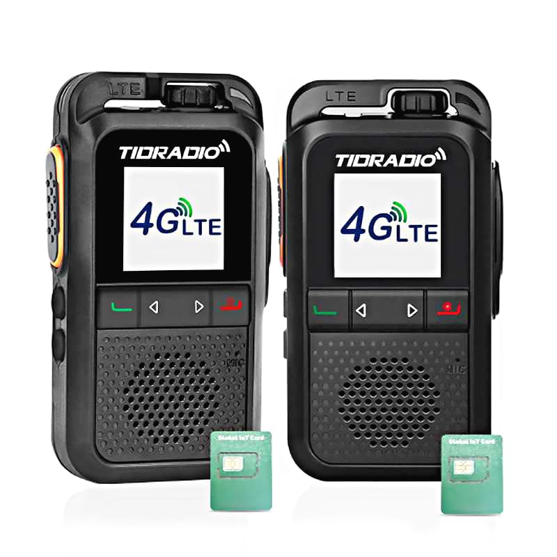 Photo 1 of [Compatible with TD-M15] TIDRADIO TD-G100 4G POC Unlimited Range 6000 Miles SIM Cards Two Way Radios, Long Range Global PTT for Family, Logistics,