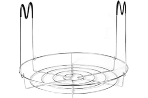Rack Canning Kit, Stainless Steel Canning Jar Rack Canner with Long Handles, for Regular Mouth and Wide Mouth Mason Jars, Kit