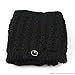 Geekria Knit Fabric Headband Cover Compatible with Logitech, Turtle Beach, Panasonic, AKG, Sennheiser, Sony Headphones, Replacement Repair Part, Easy DIY Installation (Black)