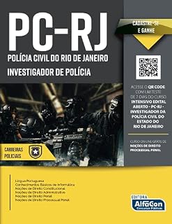 Livro Investigador Policial de 3ª Classe – Polícia Civil do Estado do Rio de Janeiro - PCERJ