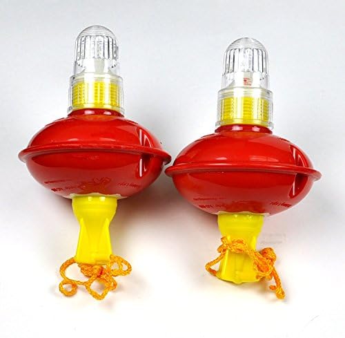 Instapark IHB888 LED Flashing Floating Crab / Lobster Buoy with Built-in Photosensor, 2-Pack