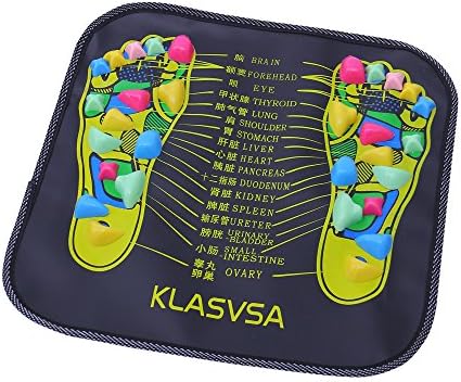 Reflexology Mat- Pain &amp; Stress Relieve Acupressure Massage Mat Foot massager ancient Chinese Massage Therapy