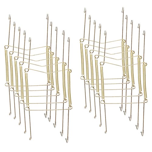 Xinlinke 10 pcs 6 inch small size invisible plate wire …