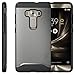 TUDIA ZenFone 3 Deluxe ZS570KL Case, Slim-Fit Merge Dual Layer Protective Case for ZenFone 3 Deluxe (ZS570KL) (Metallic Slate)