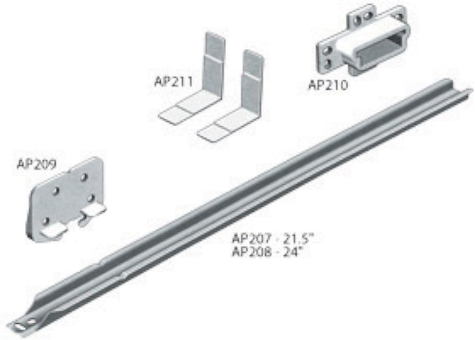 Amazon Com Ap Products Grace Drawer Slide Kit 24 Automotive