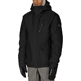 686 Men's Nightline Insulated Jacket | Water Resistant Winter Ski Jacket for Snow and Cold Weather, Windproof Thermal Snowboard Coat, Helmet Compatible Hood