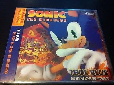 New 0917 Sonic The Hedgehog True Blue Best of GAME MUSIC CD SOUNDTRACK Brand
