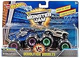 Hot Wheels Monster Jam Demolition Doubles OverKill Evolution VS Alien Invasion 1:64 Diecast