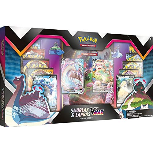 PKMN Pokemon Trading Card Game: Snorlax and Lapras VMAX Collection  (Exclusive) in Saudi Arabia | Whizz 19431308011