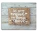 Wknoon Bible Verse Scripture Faith Sign Rustic Wood Gaming Mouse Pad Custom, Personalized Design Set Your Mind On Things Above Inspirational Quote Non-Slip Rubber Mouse Pads