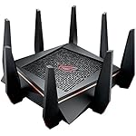 ASUS ROG Rapture GT-AC5300 Tri-band 4x4 AC5300 Gaming WIFI Router with 8-port Gigabit Router